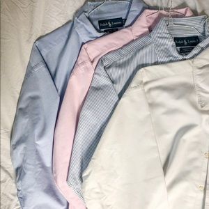 Bundle of 4 Ralph Lauren Yarmouth Oxfords
